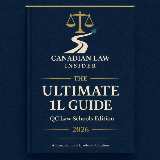 The Ultimate 1L Guide - QUEBEC LAW SCHOOLS EDITION 2026